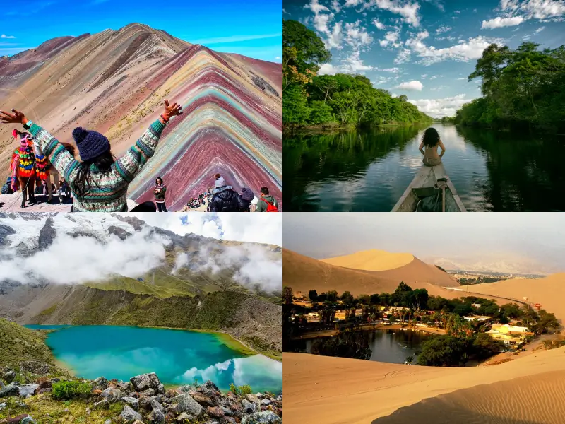 Destinos únicos en Perú